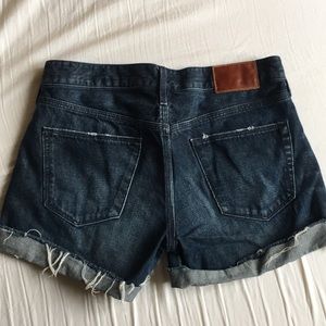 Madewell cutoff jean shorts Size 25